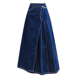  Irregular Jean Skirts