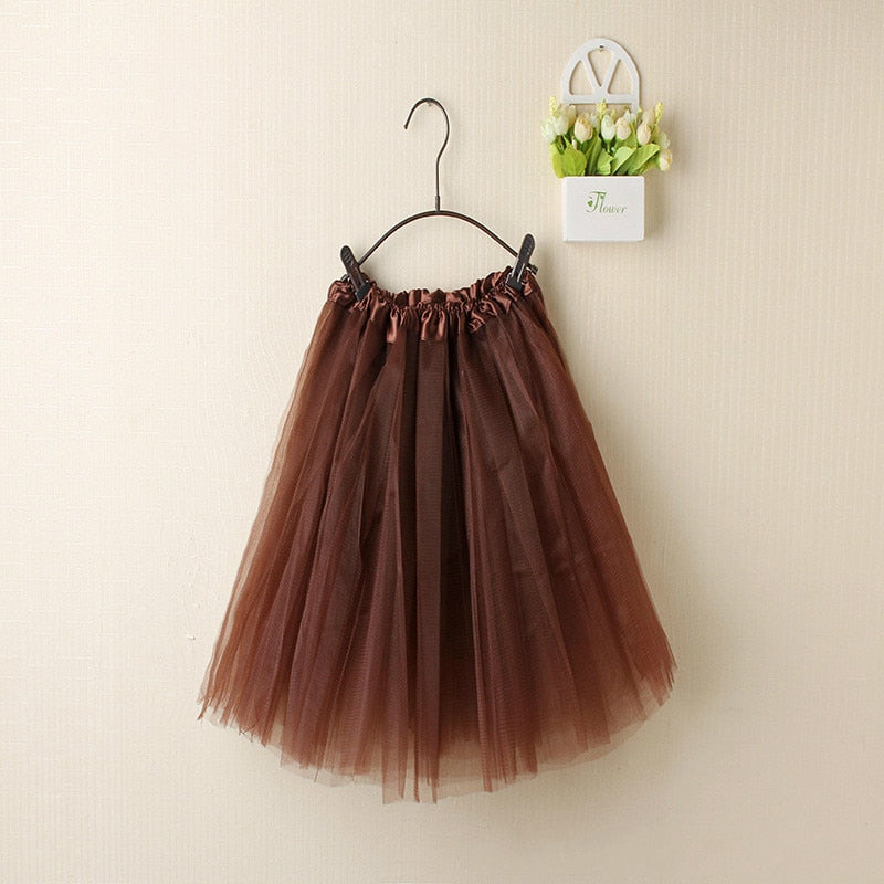 Summer Vintage  Skirt Adult Fancy Ballet Dancewear Party Ball Gown Mini Skirt