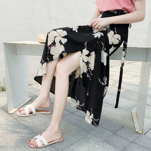 Summer floral skirt 