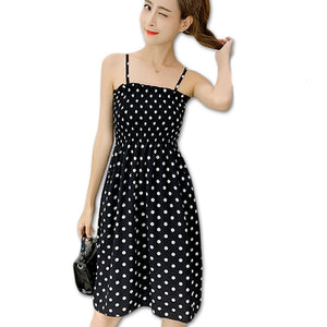  Women Chiffon Dresses Female High Waist