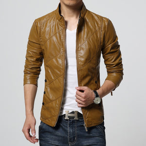  Men Motorcycle Leather Jackets