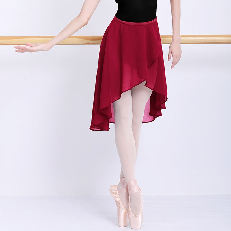  Adult Long Wrap Chiffon Skirt Dance Wear