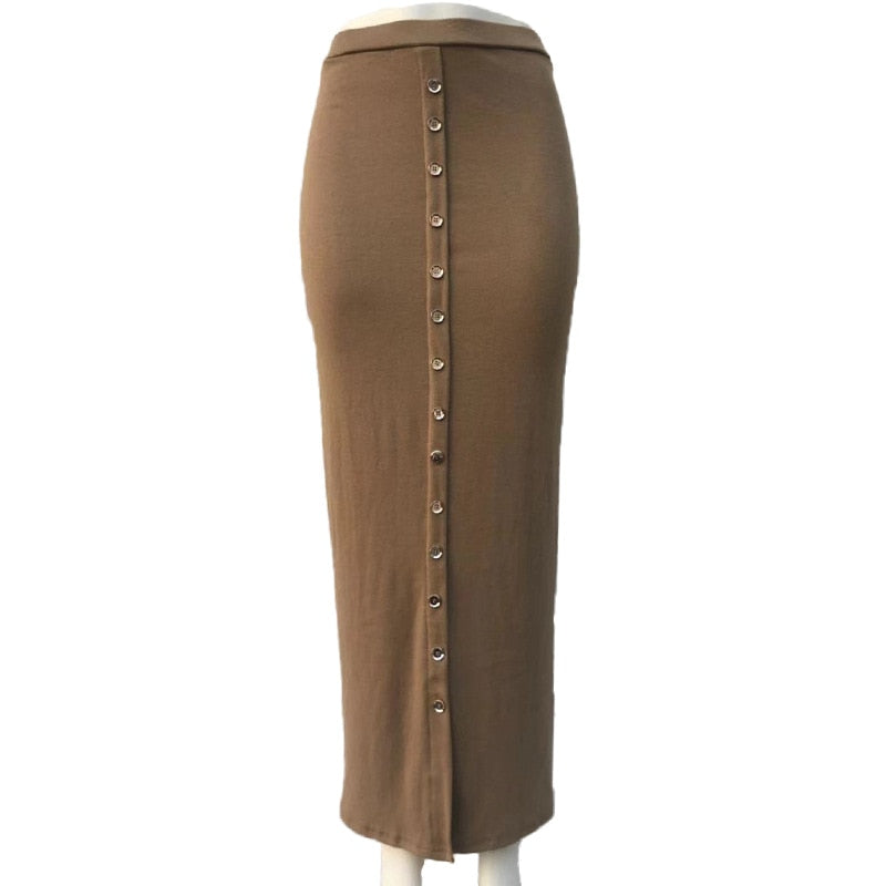 Winter Autumn High Waist Women Skirts 