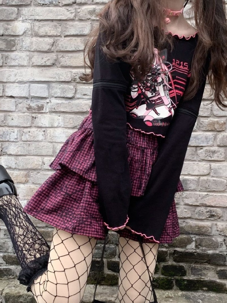 Mini Skirt Japanese Fashion Skirts