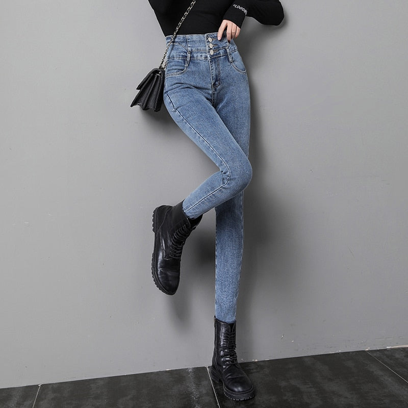 Slim High Waist Jeans