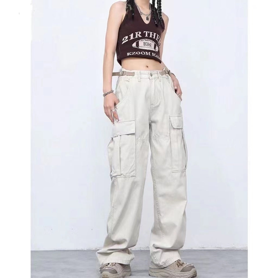 Women Loose Mopping Jeans Pants Women