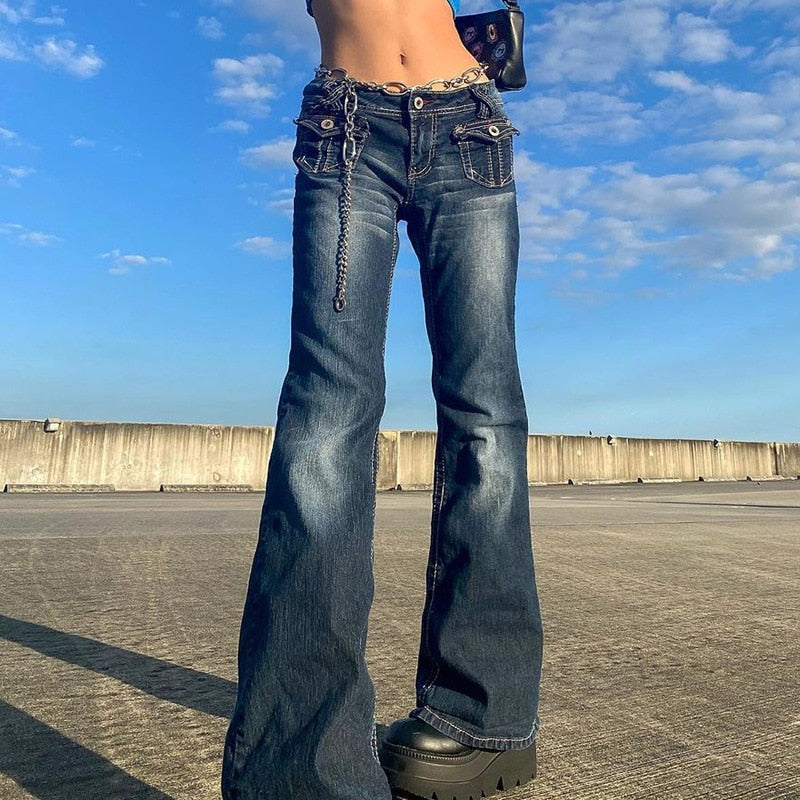 wide leg jeans woman 