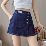  Stitching Elastic Skirt Ladies