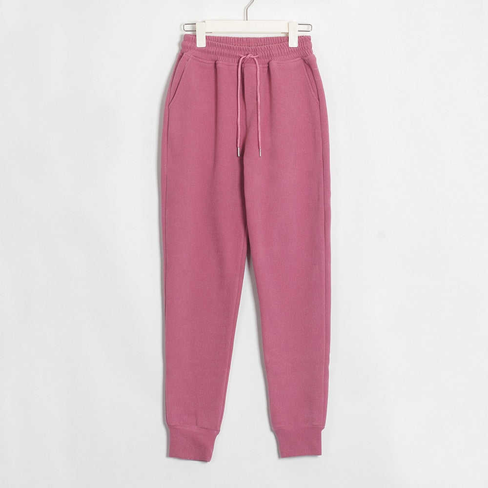  Winter Lady's Thick Wool Pants