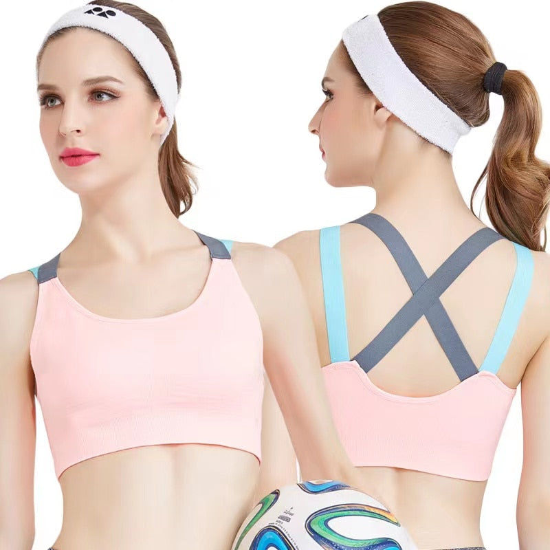  No Steel Ring Sports Bra Vest