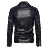 Men Leather Jacket Motorcycle Autumn Men Jacket