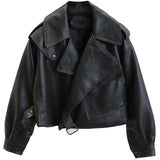 Turndown Collar Motorcycle Jackets 