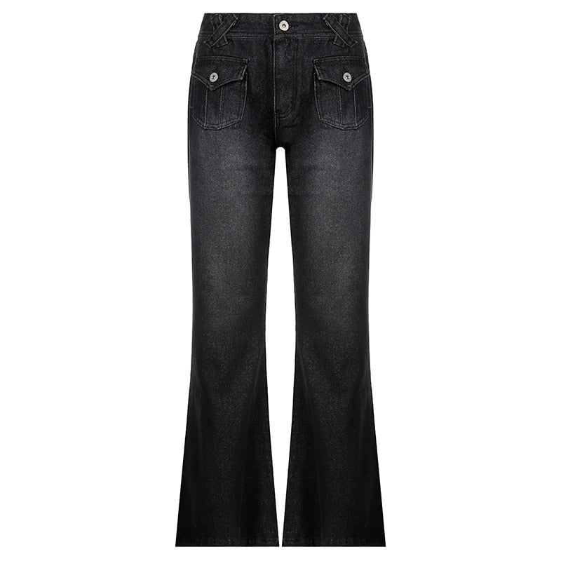 wide leg jeans woman 