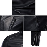 Men Leather Jacket Motorcycle Autumn Men Jacket