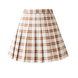 High Waist Student Pleated Skirts