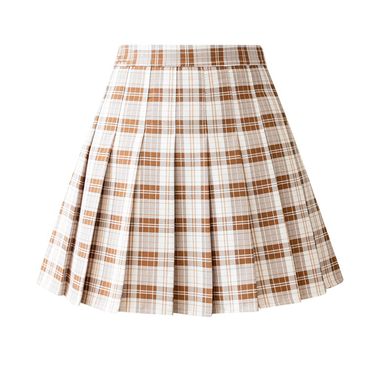 High Waist Student Pleated Skirts