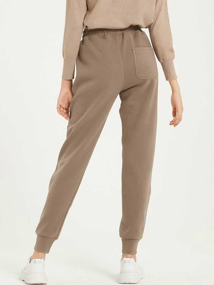  Winter Lady's Thick Wool Pants