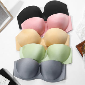 Women Seamless Push Up Invisible bra