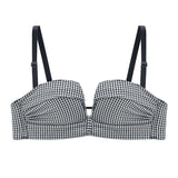 Sexy Plaid Invisible Bras