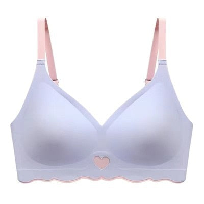  Push Up Bra Wire Free Brassiere Bra