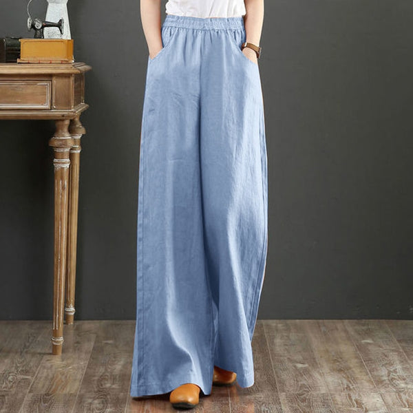  Cotton Linen Pants for Women Vintage