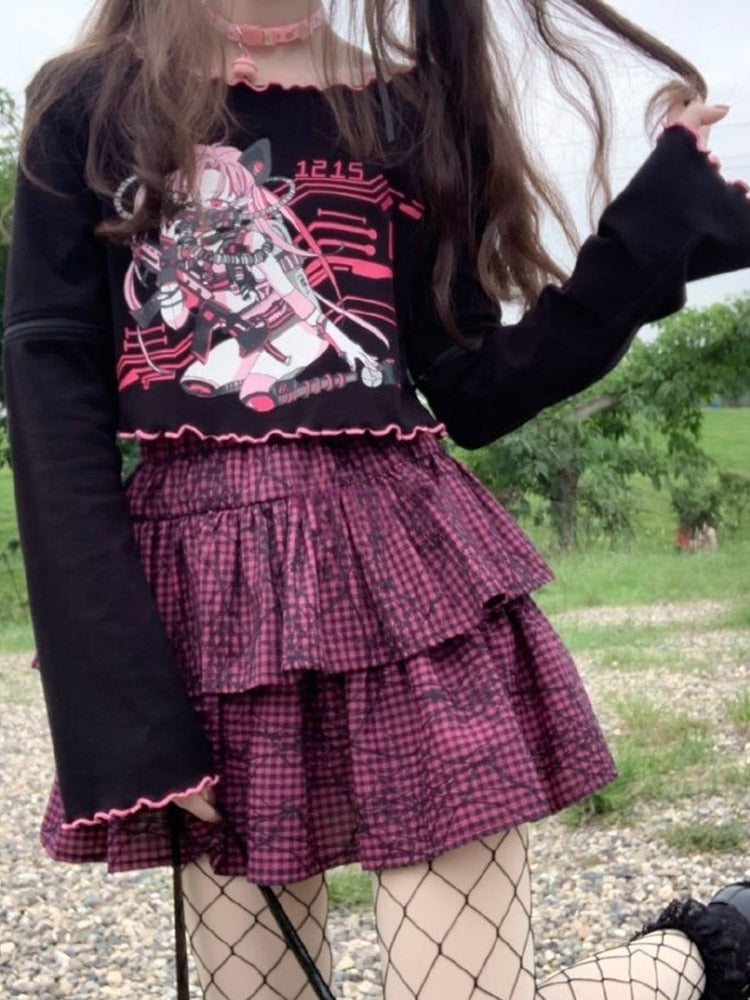 Mini Skirt Japanese Fashion Skirts