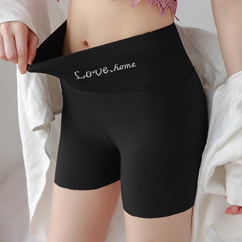 Women Panties High Waist Tummy Hips Safety Pants