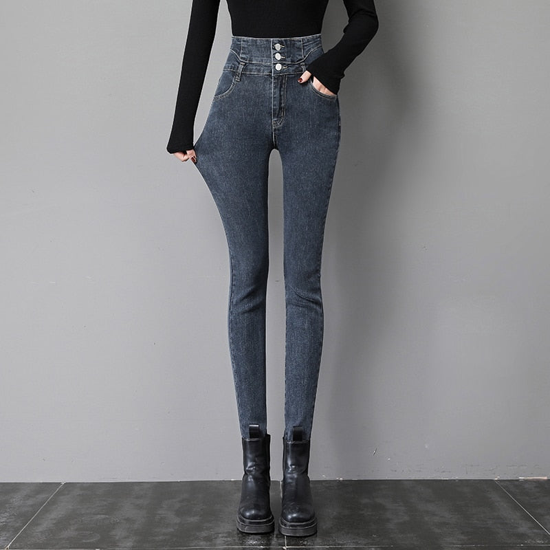 Slim High Waist Jeans