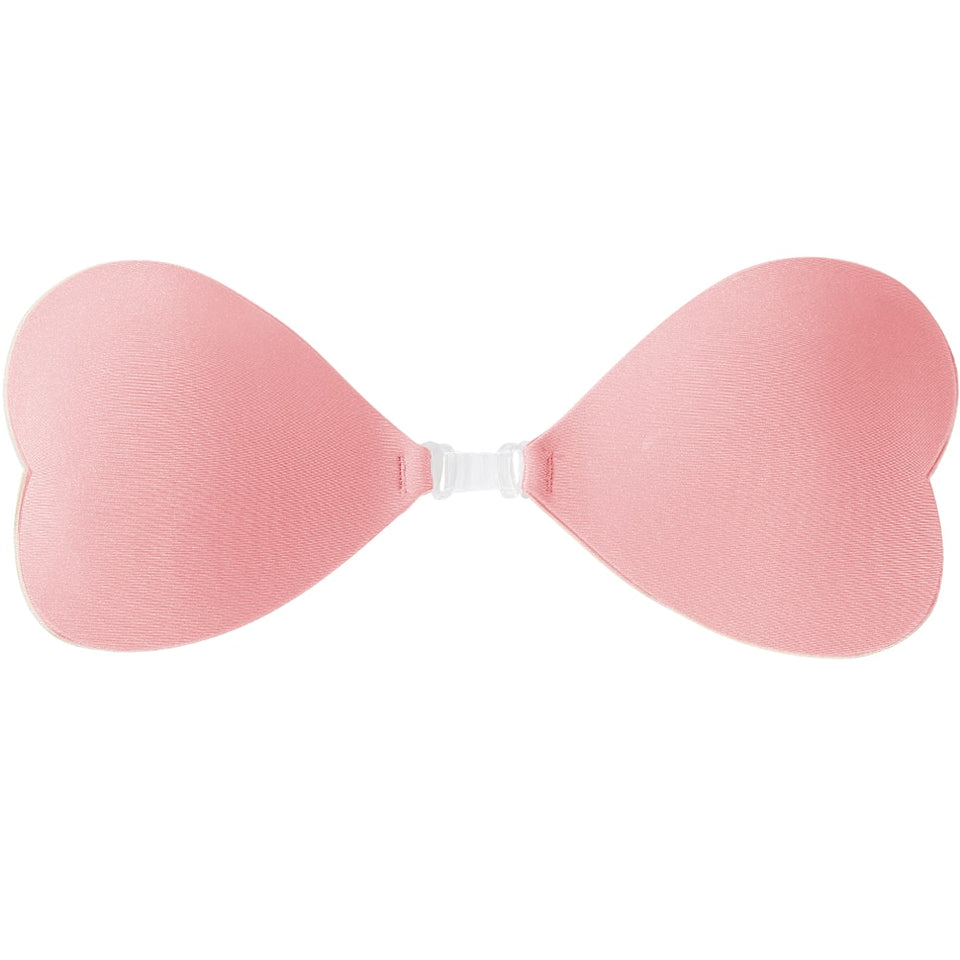 Heart Strapless Adjustable Paste Bra