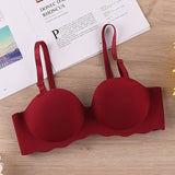 Sexy Bras Push Up Seamless Women Solid Candy Color