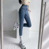 Women Slim Stretch Denim Pants