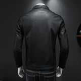  Spring Autumn New Mens Leather Jackets