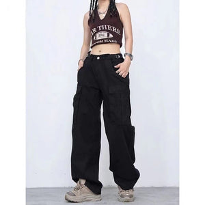 Women Loose Mopping Jeans Pants Women