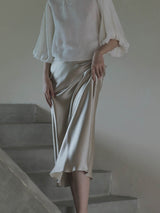  A-line Skirt  Long Summer Skirts Woman Fashion