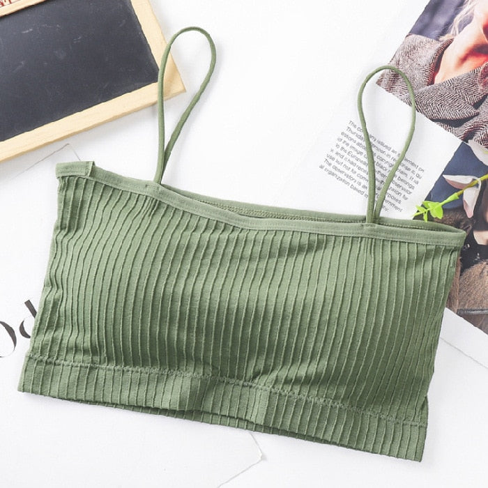  Soft Breathable Thread Bra Summer