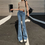 Beautiful Bell Bottoms X shape Women Full Length Jeans