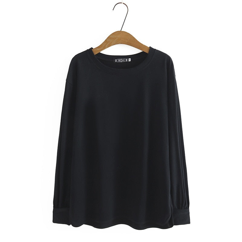 Long Sleeve Tops Spring Autumn