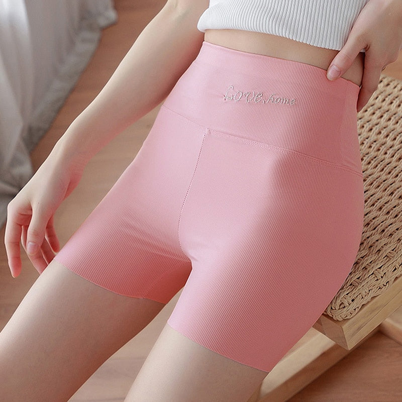 Women Panties High Waist Tummy Hips Safety Pants