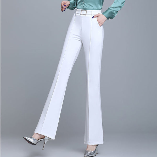 Office Lady Elegant Fashion Flare Pants Spring Autumn