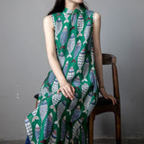 Women Dress Cotton Linen 