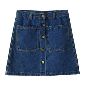 skirt women high waist A-line skirt 