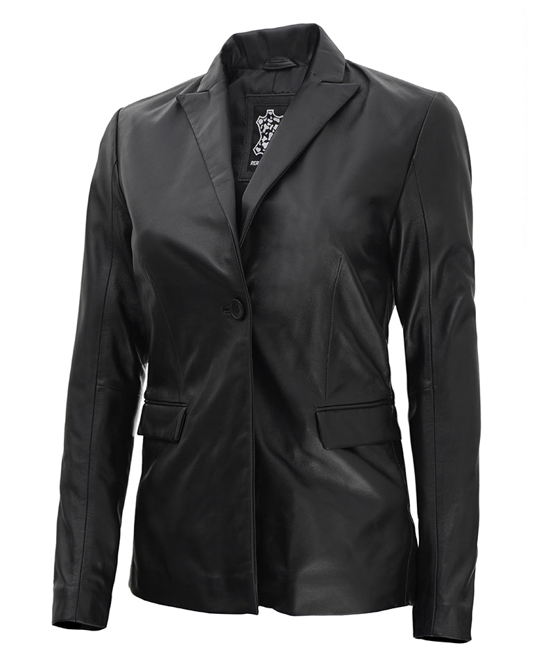 leather jacket women