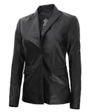 leather jacket women