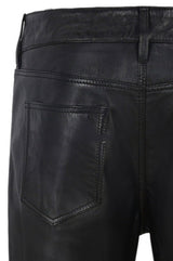 Ladies Leather Pant Black Jeans Casual Style Pant Real Lambskin Trousers 4532 - Fashions Garb