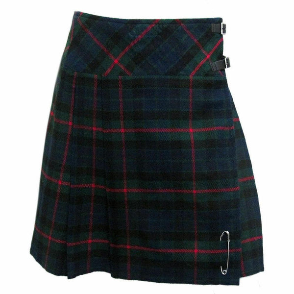 Ladies Billie Knee Length Tartan Kilt Skirt length 20" inch