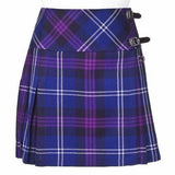 Ladies Billie Knee Length Tartan Kilt Skirt length 20" inch