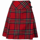 Ladies Billie Knee Length Tartan Kilt Skirt length 20" inch