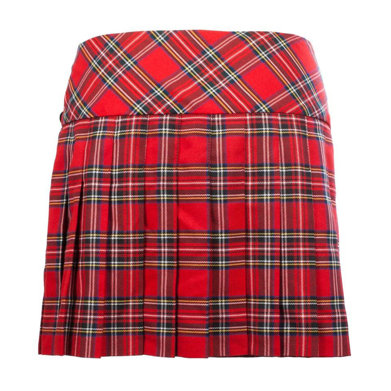 Ladies Billie Mini Tartan Kilt Skirt 16" Length