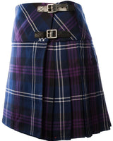 Ladies Billie Mini Tartan Kilt Skirt
