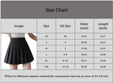 Mini Skirts Women  Leisure Pleated High Waist Skirt